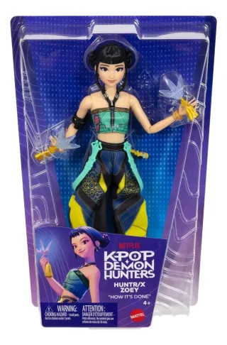 BONECA KPOP DEMON HUNTERS ZOEY