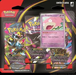 BLISTER TRIPLO POKEMON ME05 ESCURIDAO ABSOLUTA