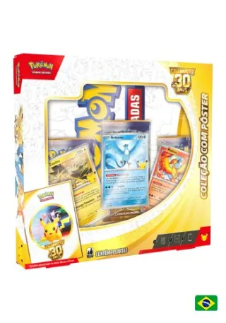 BOX COLECAO COM POSTER CELEBRACAO 30 ANOS