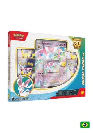 BOX COLECAO CELEBRACAO 30 ANOS SYLVION/ GRENINJA EX