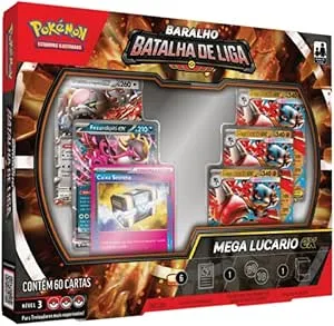 DECK BATALHA DE LIGA MEGA LUCARIO EX
