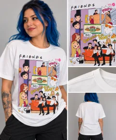 CAMISETA FRIENDS OFF WHITE XG