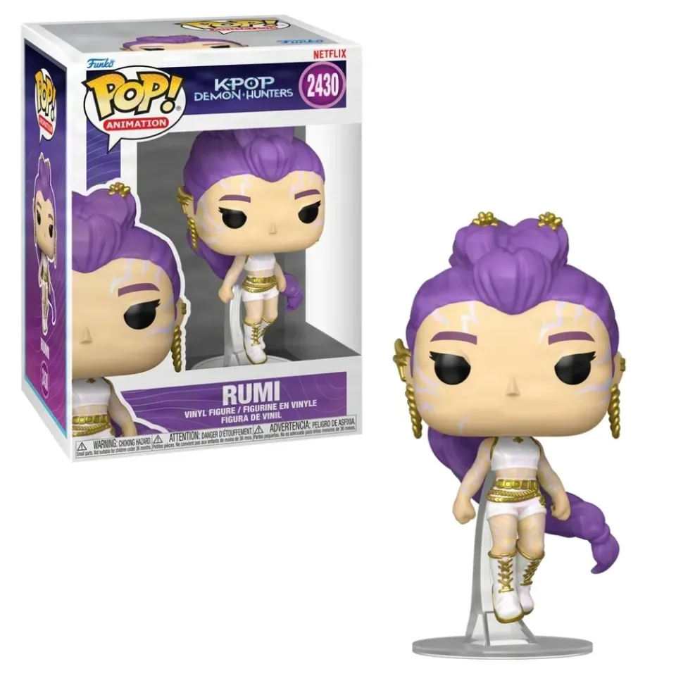 FUNKO POP! RUMI Nº 2430 – GUERREIRAS DO K-POP (KPOP DEMON HUNTERS)
