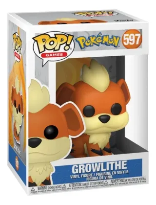 FUNKO POP! GROWLITHE Nº 597 – POKÉMON – POP! GAMES