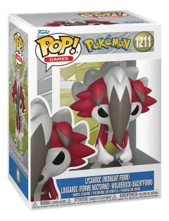 FUNKO POP! LYCANROC MIDNIGHT FORM Nº 1211 – POKÉMON – POP! GAMES