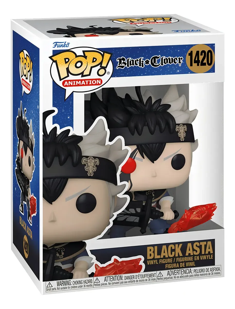 FUNKO POP! BLACK ASTA Nº 1420 – BLACK CLOVER – POP! ANIMATION