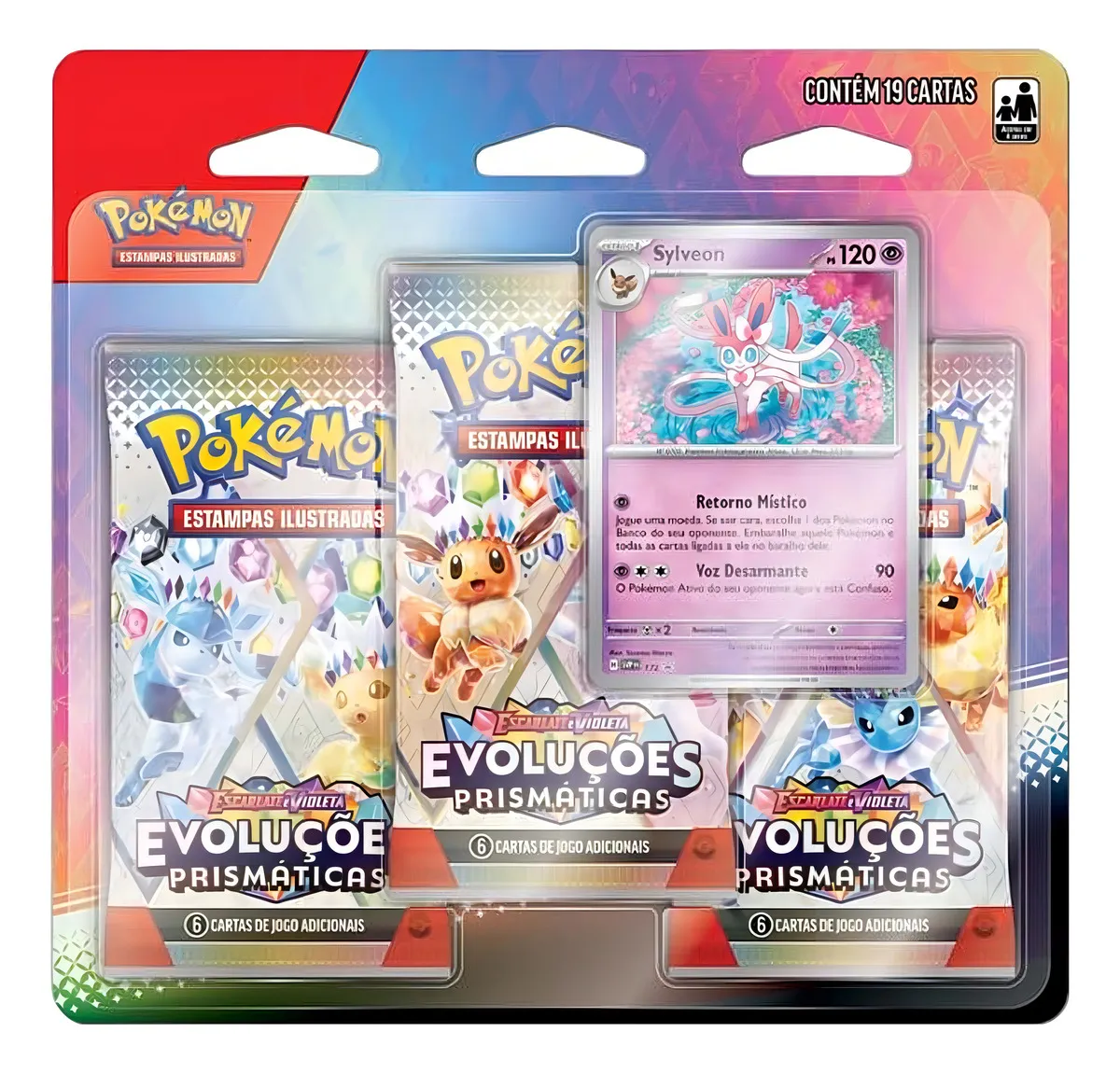 BLISTER TRIPLO EVOLUÇÕES PRISMÁTICAS EV 8.5