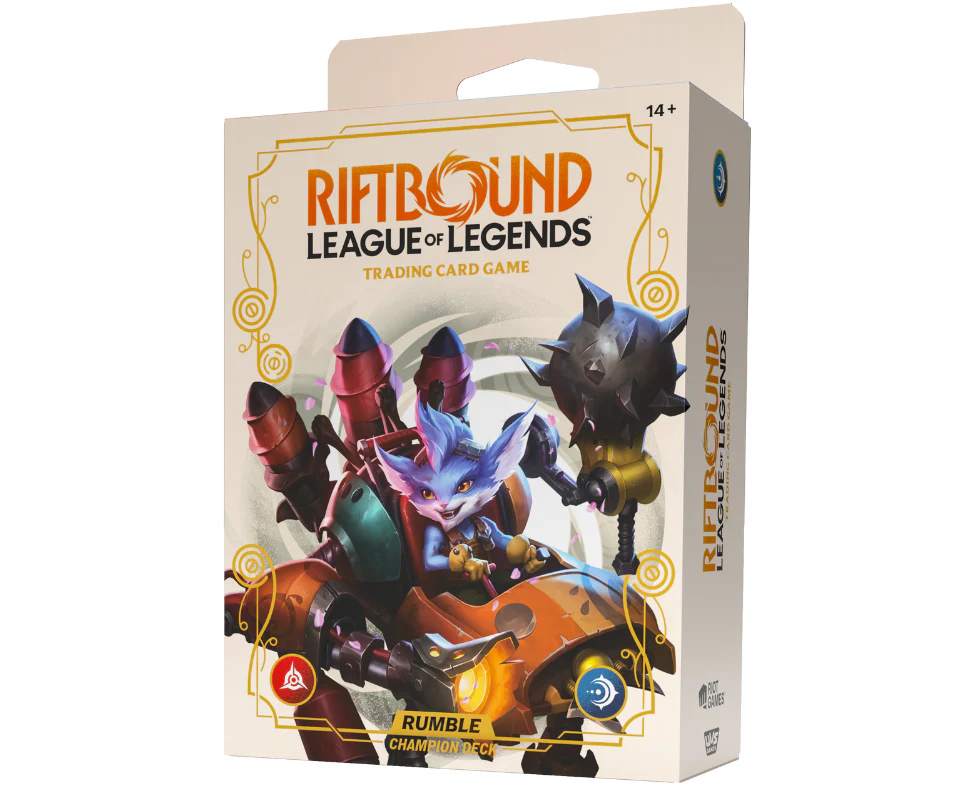 TCG LEAGUE OF LEGENDS RIFTBOUND DECK RUMBLE SPIRITFORGED