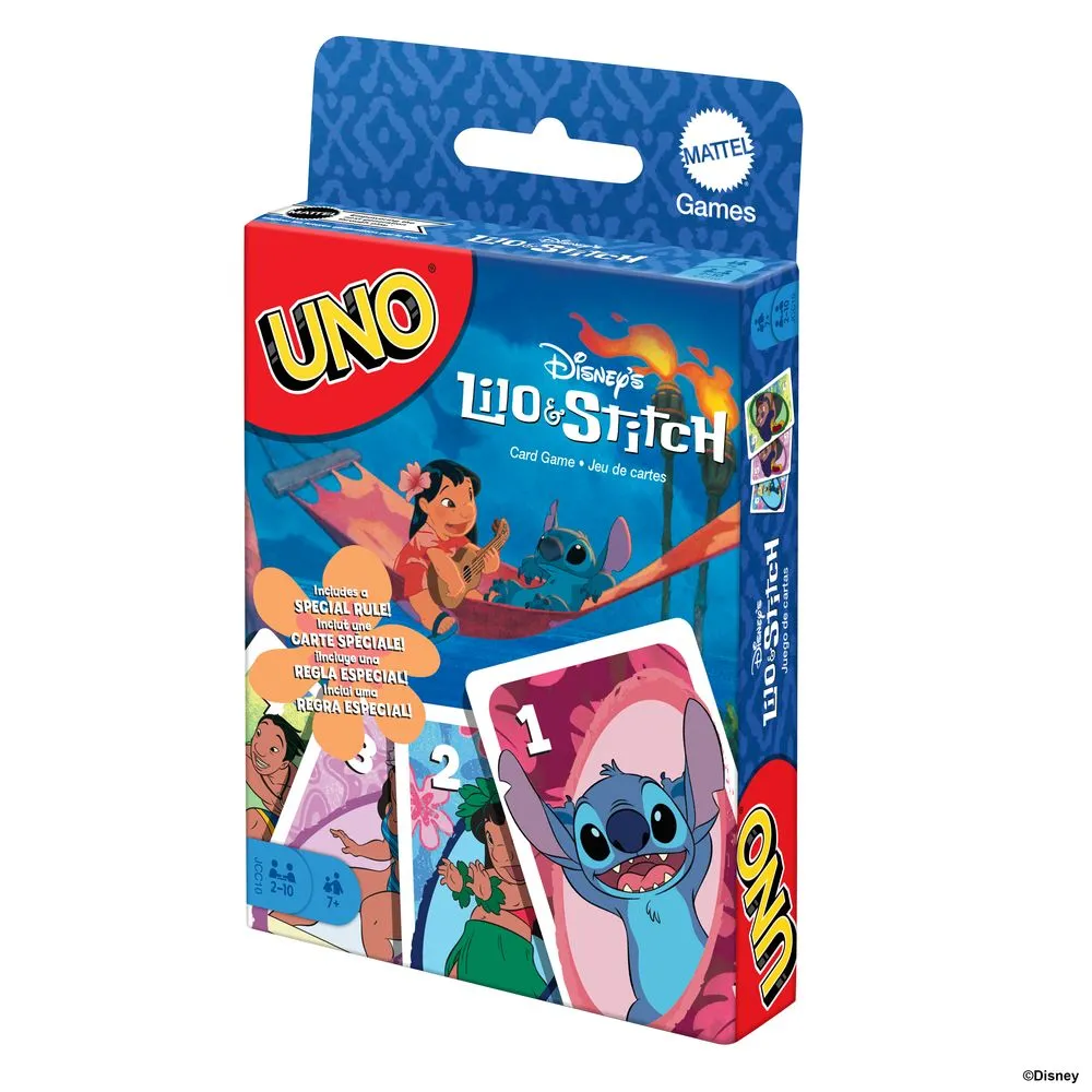 JOGO DE CARTAS UNO LILO E STITCH
