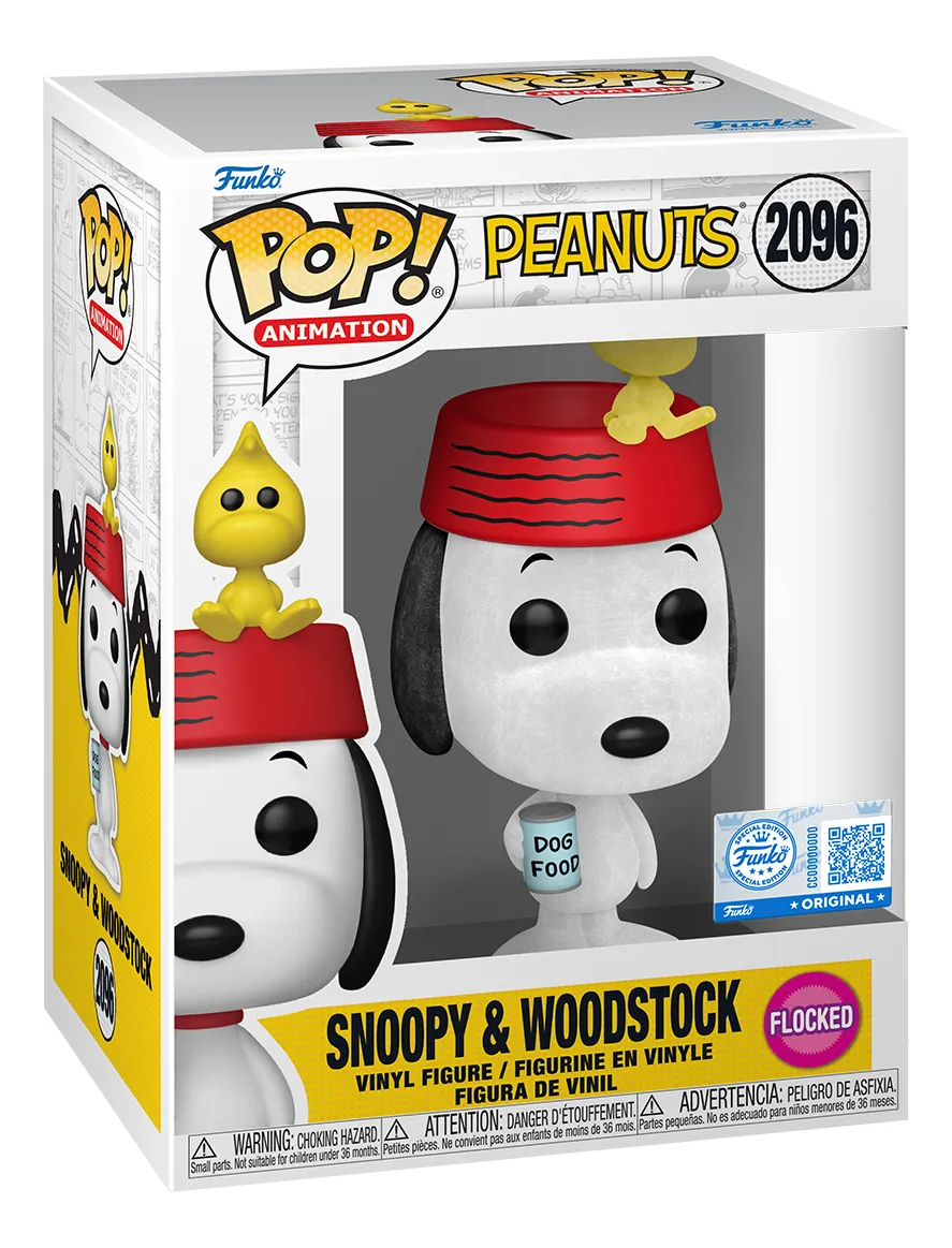 FUNKO POP SNOOPY E WOODSTOCK 2096