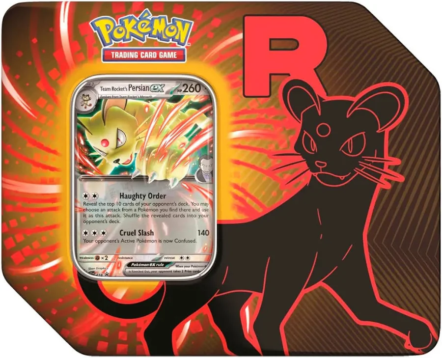 POKEMON TCG EQUIPE ROCKET TIN  AMERICANO