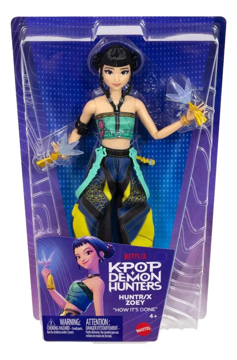 BONECA KPOP DEMON HUNTERS ZOEY